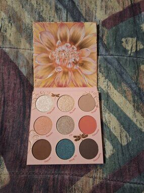 Colourpop “So Fly” 9-Pan Eyeshadow Palette 🪶 Neutral & Teal Pop
